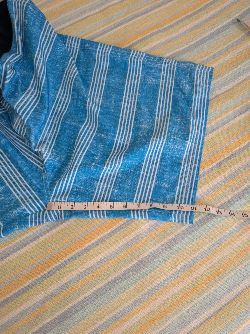 ⭐ Men's Mossimo Blue Striped Board Shorts Size 44
